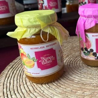 Mermelada sabor mango con jengibre